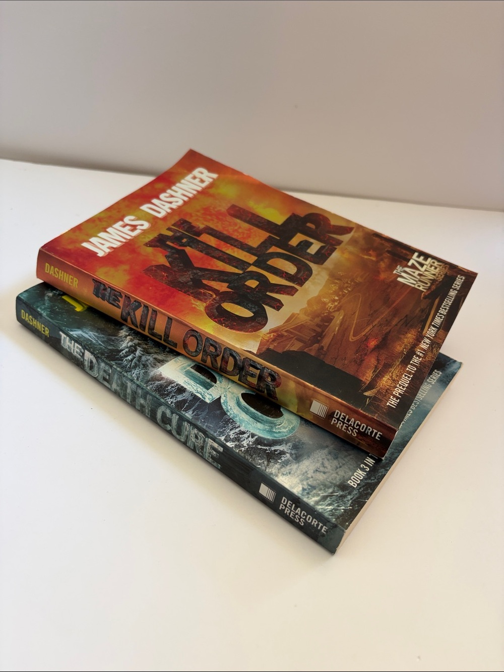 James Dashner The Kill Order and the death cure -Paperback